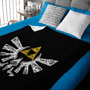 Discover Triforce complete link in zelda Baby Blankets