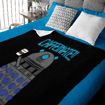 Discover Caffeinate - Doctor Who - Baby Blankets