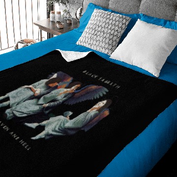 Discover Black Sabbath Heaven & Hell Baby Blankets