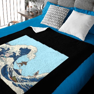 Discover The Big Lez Show Surfs Up Baby Blankets