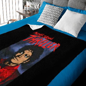 Discover Michael Jackson Unisex Baby Blankets: Thriller Pose