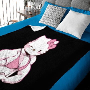 Discover Hello Kitty Buff Bodybuilder Workout Gym Baby Blankets