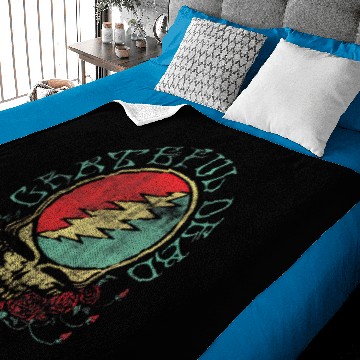 Discover Grateful Dead Steal Your Face Baby Blankets
