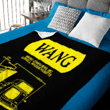 Discover Wang Computers - Yellow Baby Blankets