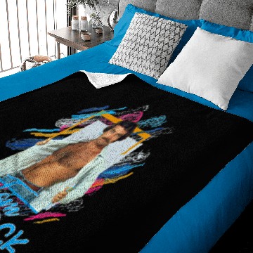 Discover Tom Selleck Sexy 80s - Tom Selleck - Baby Blankets