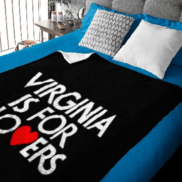 Discover Official Virginia Is For Lovers Logo Sign Baby Blankets