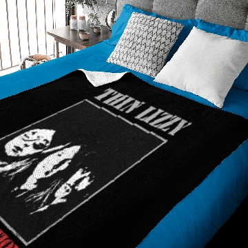 Discover Thin Lizzy Unisex Baby Blankets: Bad Reputation