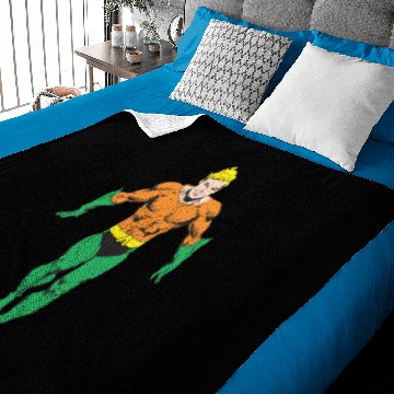 Discover Aquaman Runs Baby Blankets