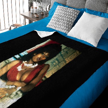 Discover Pam Grier Coffy Baby Blankets