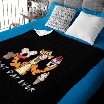 Discover Tigger Best Day Ever, Tigger Disney Snacks Baby Blankets