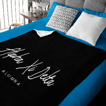 Discover Alpha Xi Delta Flashy Alumna Sorority Baby Blankets