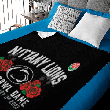Discover 2022 Penn State N-ittany L-ions 2023 Rose Bowl Gameday Stadium Baby Blankets