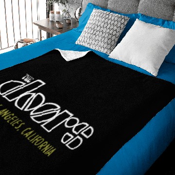 Discover The Doors Unisex Baby Blankets: LA California