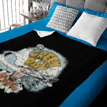 Discover Green Day Unisex Baby Blankets: Dookie Vintage