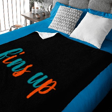 Discover miami dolphins Baby Blankets