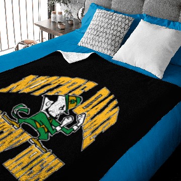 Discover Vintage ND Fighting Irish Baby Blankets