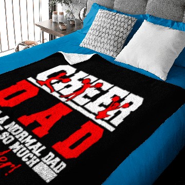 Discover Cheer Dad Like A Normal Dad But So Much Louder Baby Blankets