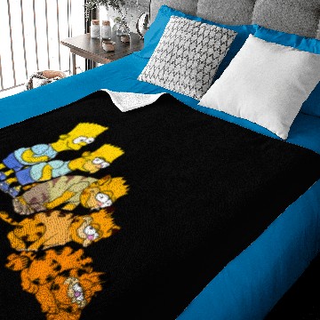 Discover Bart to Garfield Essential Baby Blankets