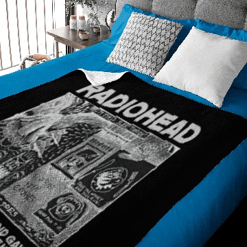 Discover Radiohead Vintage Baby Blankets