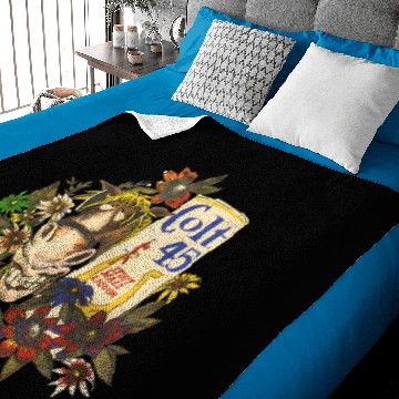 Discover Colt 45 Spicoli Beer 1970s Baby Blankets