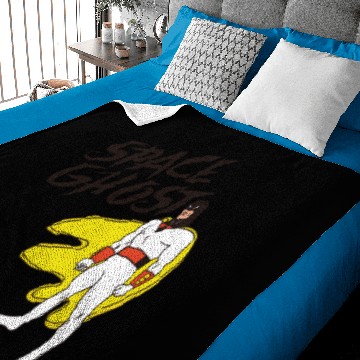 Discover Space Ghost Classic Cartoon Rare Vintage Throwback Old School Baby Blankets