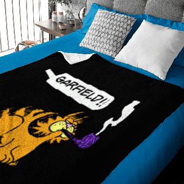 Discover Garfield Pipe Baby Blankets