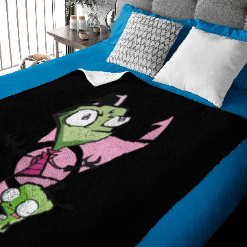 Discover Invader Zim Gir Irken Logo Baby Blankets