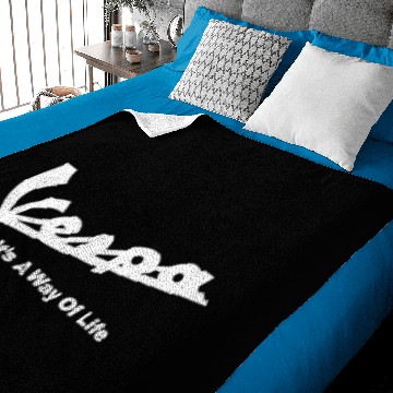 Discover Vespa Its A Way Of Life Baby Blankets