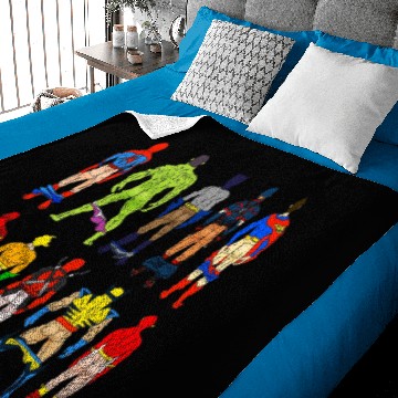 Discover Superhero Butts Baby Blankets