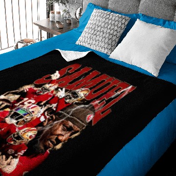 Discover Deebo Samuel Baby Blankets - San Francisco 49ers 90s
