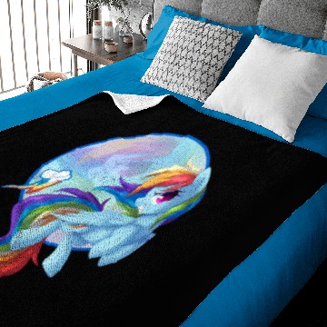 Discover Rainbow Dash! Classic Baby Blankets