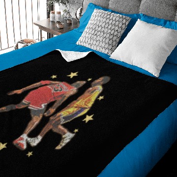 Discover Michael Jordan Vintage Inspired Throwback | NBA Graphic Unisex Baby Blankets