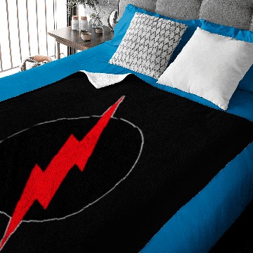 Discover The Flash Reverse Flash Symbol DC Comics Adult Baby Blankets