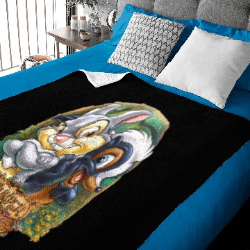 Discover Bambi Flower Thumper Baby Blankets