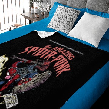 Discover The Amazing Spider Punk  Baby Blankets,
