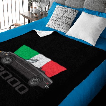 Discover black 2000 - Alfa Romeo Spider - Baby Blankets