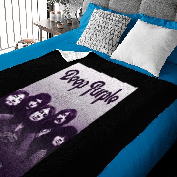 Discover Deep Purple In Rock Baby Blankets