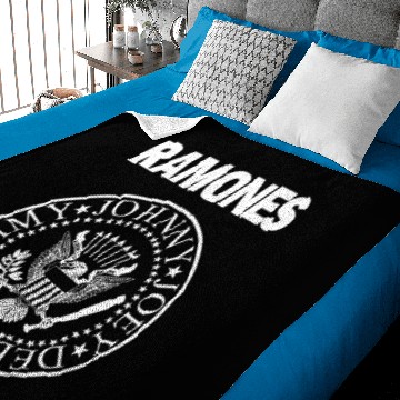 Discover Ramones Baby Blankets