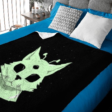 Discover Cat Paws Sage Tribe Alien Cat Third Eye Baby Blankets