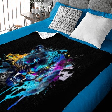 Discover black cats Paws panthers Wild Cat Graphic Face Baby Blankets