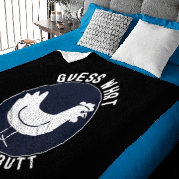 Discover Chicken Poultry Farming Chicken Meme Design 2Guess What Chicken Butt 43 Baby Blankets