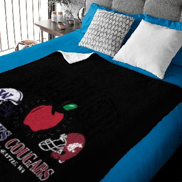 Discover Official Vs Washington State Cougars 2023 Apple Baby Blankets