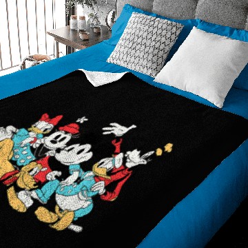 Discover Amazon Essentials Disney Mickey and Friends Grou Baby Blankets