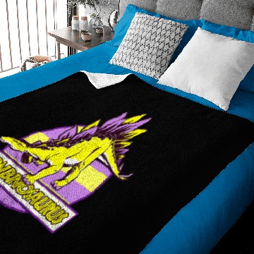 Discover Dinosaur Dino Dino LGBT Bisexual Nonbinosaurus LGBT Pride Parade Rainbow Dinosaur Baby Blankets