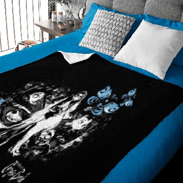 Discover Corpse Bride  Horror Movie Inspired Baby Blankets, Corpse Bride Bride to Be Baby Blankets