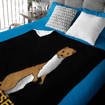 Discover weasel - Weasel - Baby Blankets