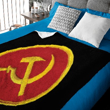 Discover Hammer and Sickle Patch Baby Blankets
