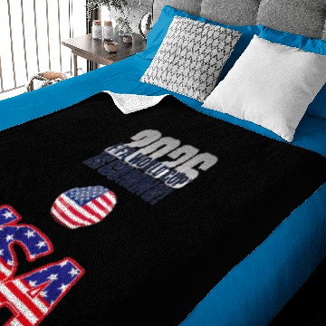Discover World cup 2026 in America Baby Blankets