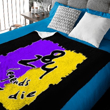 Discover Legends never die Kobe Bryant Classic Baby Blankets