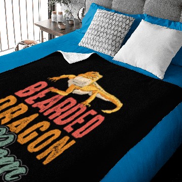 Discover Bearded Dragon Mom for a Reptile Owner Baby Blankets